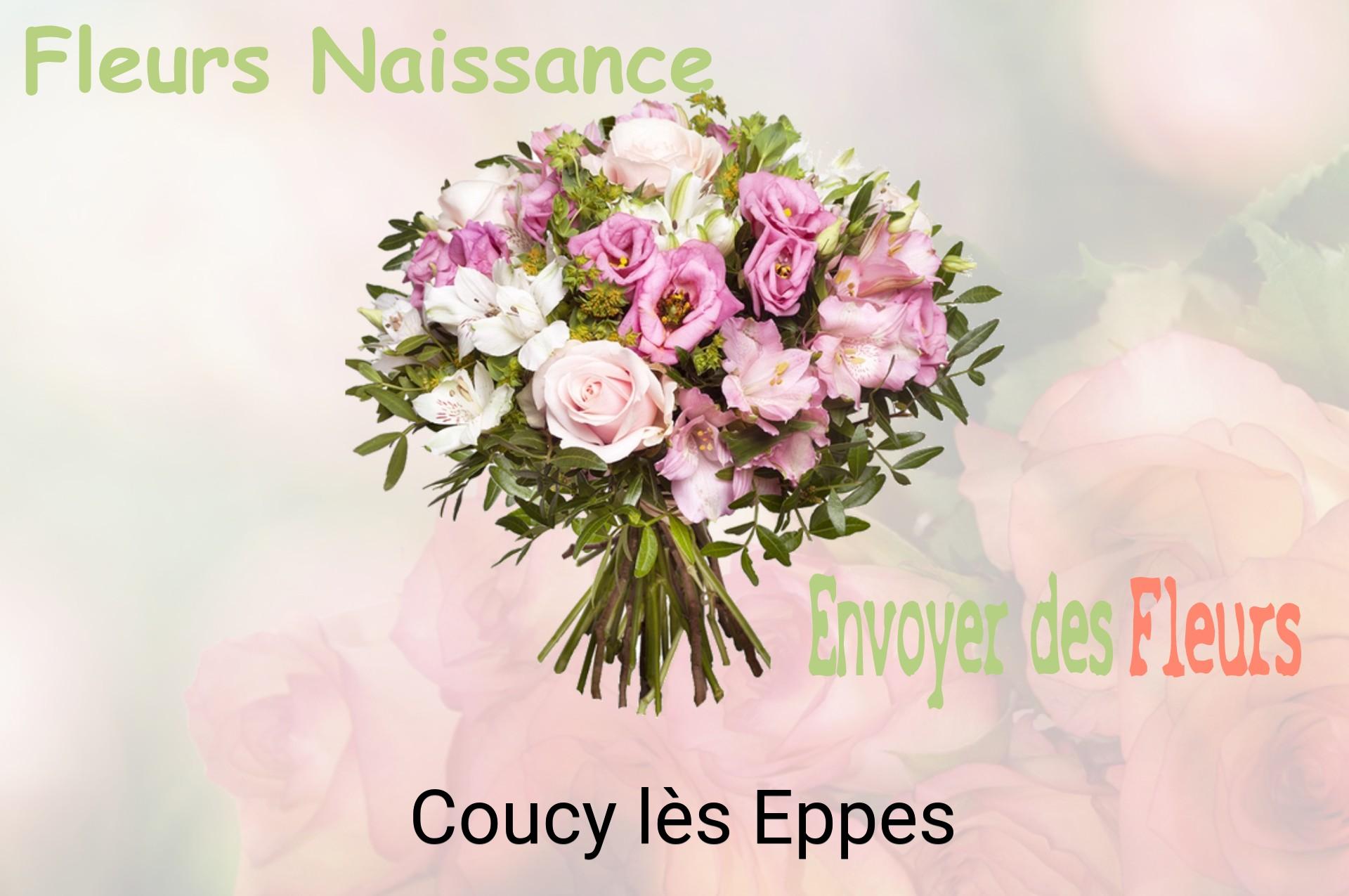 Bouquet de fleurs de naissance livré à Coucy-lès-Eppes
